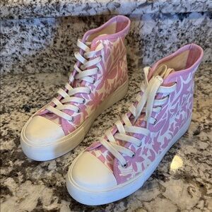 American Eagle Pink High-Top Women's Sneakers